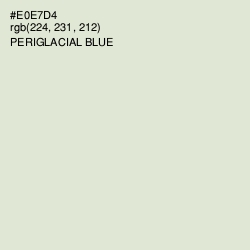 #E0E7D4 - Periglacial Blue Color Image